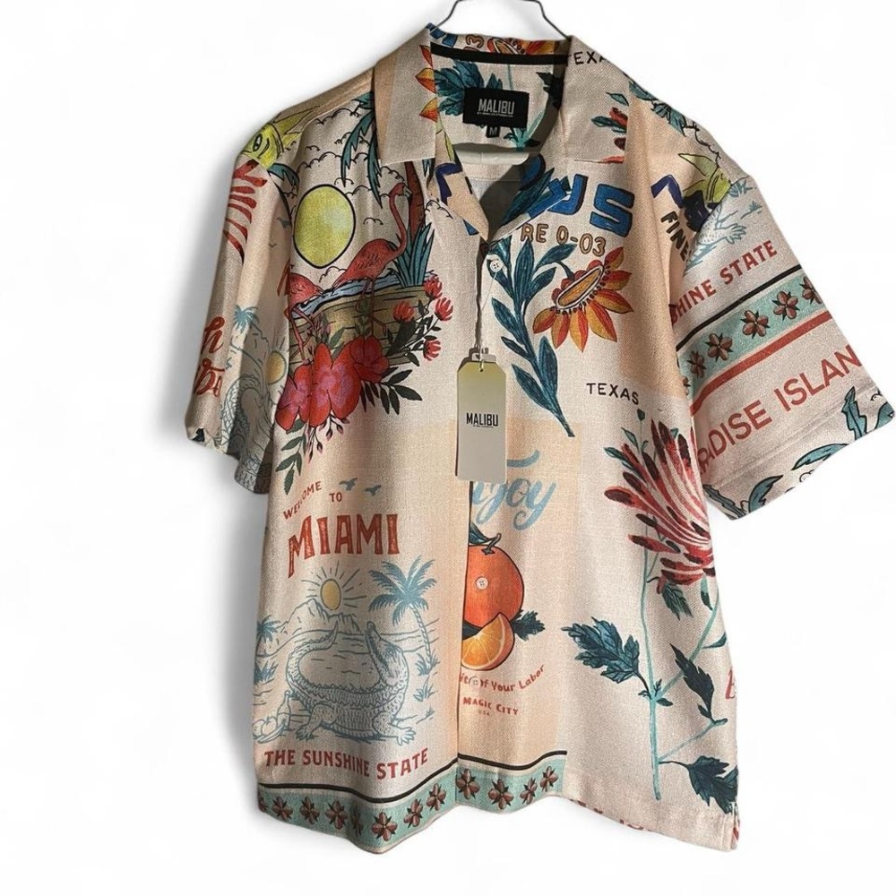 Malibu Multicolor Graphic Shirt